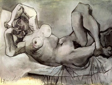 パブロ・ピカソ Painting - 横たわる女 ドラ・マール 1938年 パブロ・ピカソ